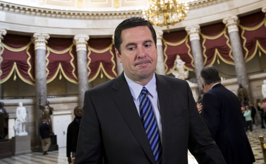 House Intelligence Committee chairman Rep. Devin Nunes, R-Calif., finds himself the center of attention after playing something of a dual role — Trump supporter and independent investigator.
