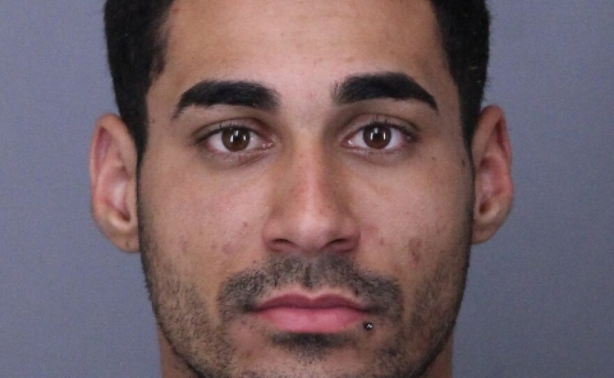 A 2019 photo provided by the Lakewood Police Department showing Rogel Aguilera-Mederos. Aguilera-Mederos, who was convicted in October 2021 of causing a fiery pileup that killed four people and injured six others on Interstate 70 west of Denver in April 2019.