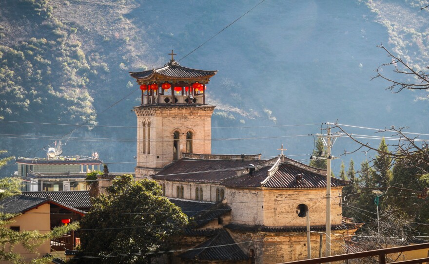 For the past 150 years, Cizhong Church in southwestern Yunnan province has been home to one of China' rare Catholic communities.