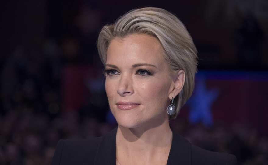 Fox News host Megyn Kelly moderates the Republican presidential debate in Des Moines, Iowa, on Jan. 28.