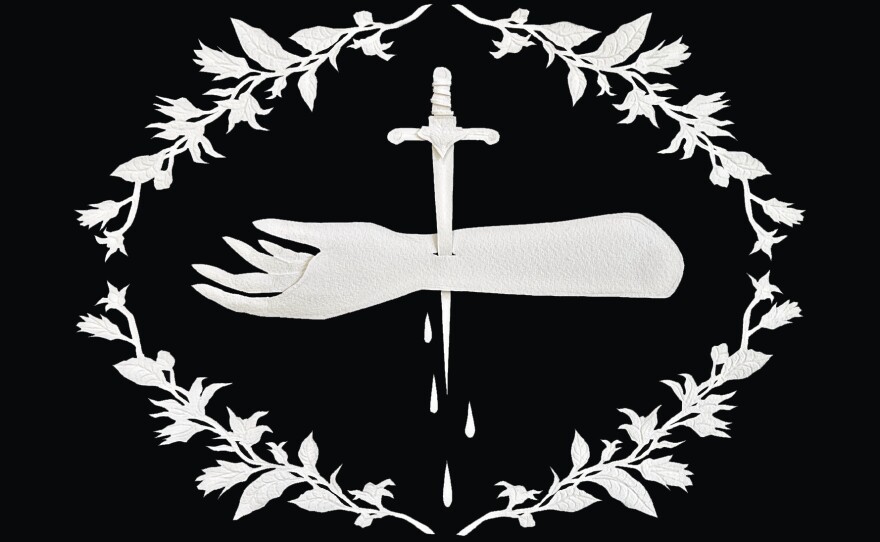 Ivonne Garcia's paper-cut work, "La Bella Donna," is part of her solo exhibition at Thumbprint Gallery opening Sept. 11, 2021.