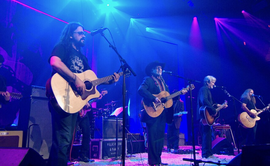Highway Men at a 2012 concert to celebrate the life of Johnny Cash.