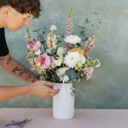 Becoming A Florist Series: Tall Arrangement Workshop