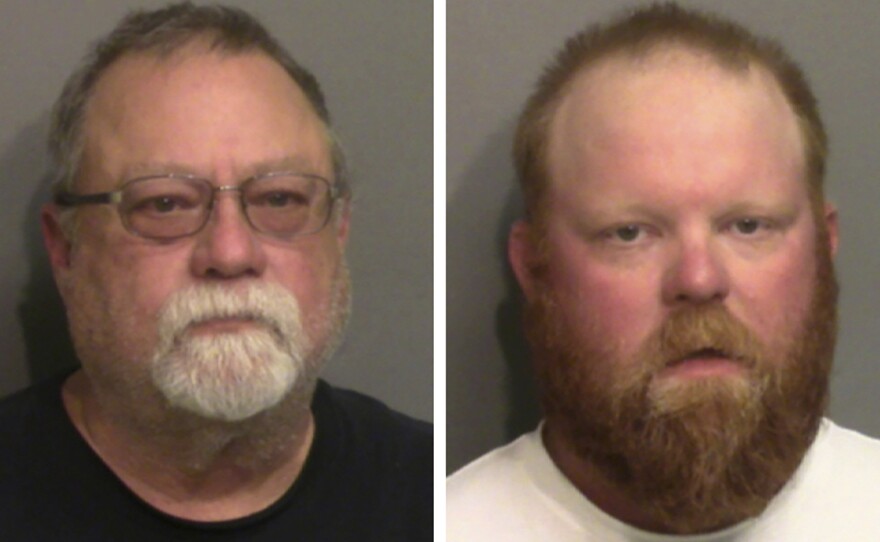 Gregory McMichael and his son Travis McMichael have been charged with murder in the February shooting death of Ahmaud Arbery, whom they had pursued in a truck after spotting him running in their neighborhood.