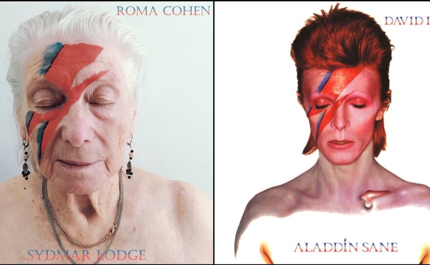 Activity manager Robert Speker worked with residents at England's Sydmar Lodge care home to re-create iconic album covers. Due to COVID-19, residents have been locked down in the facility for months.
