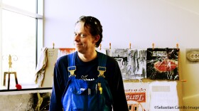 San Diego artist Gustaf Rooth. Photo by Sebastian Castillo.