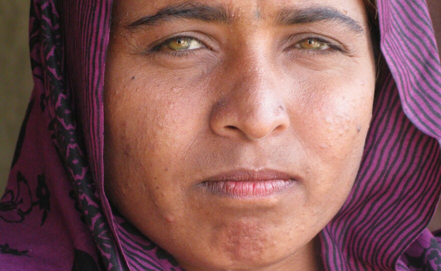 Aansoo Kohli, 20, is in the final stages of a bachelor's degree. She is the only person in Minah Ji Dhani with more than a smattering of education.