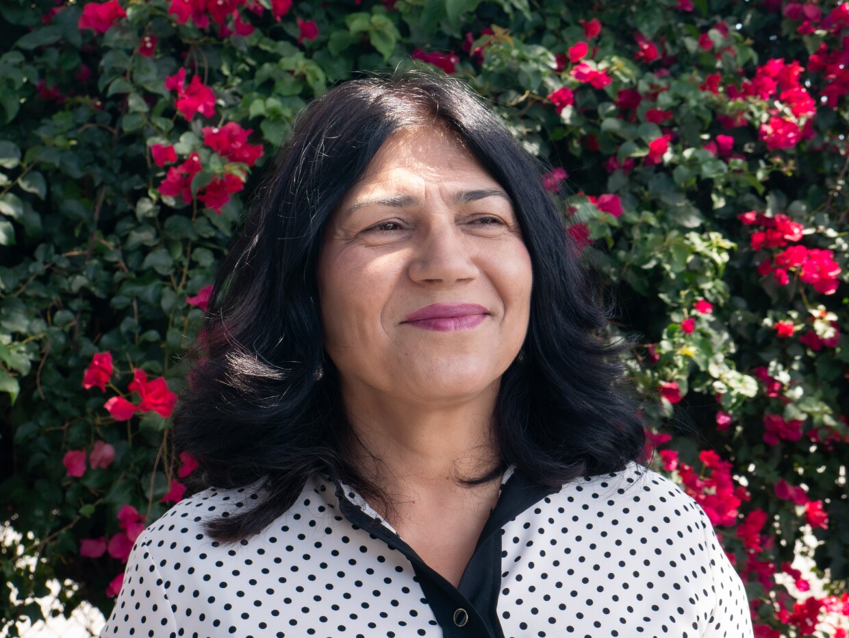 Nahid Siddiq stands for a portrait at the License to Freedom offices in April 28, 2026.