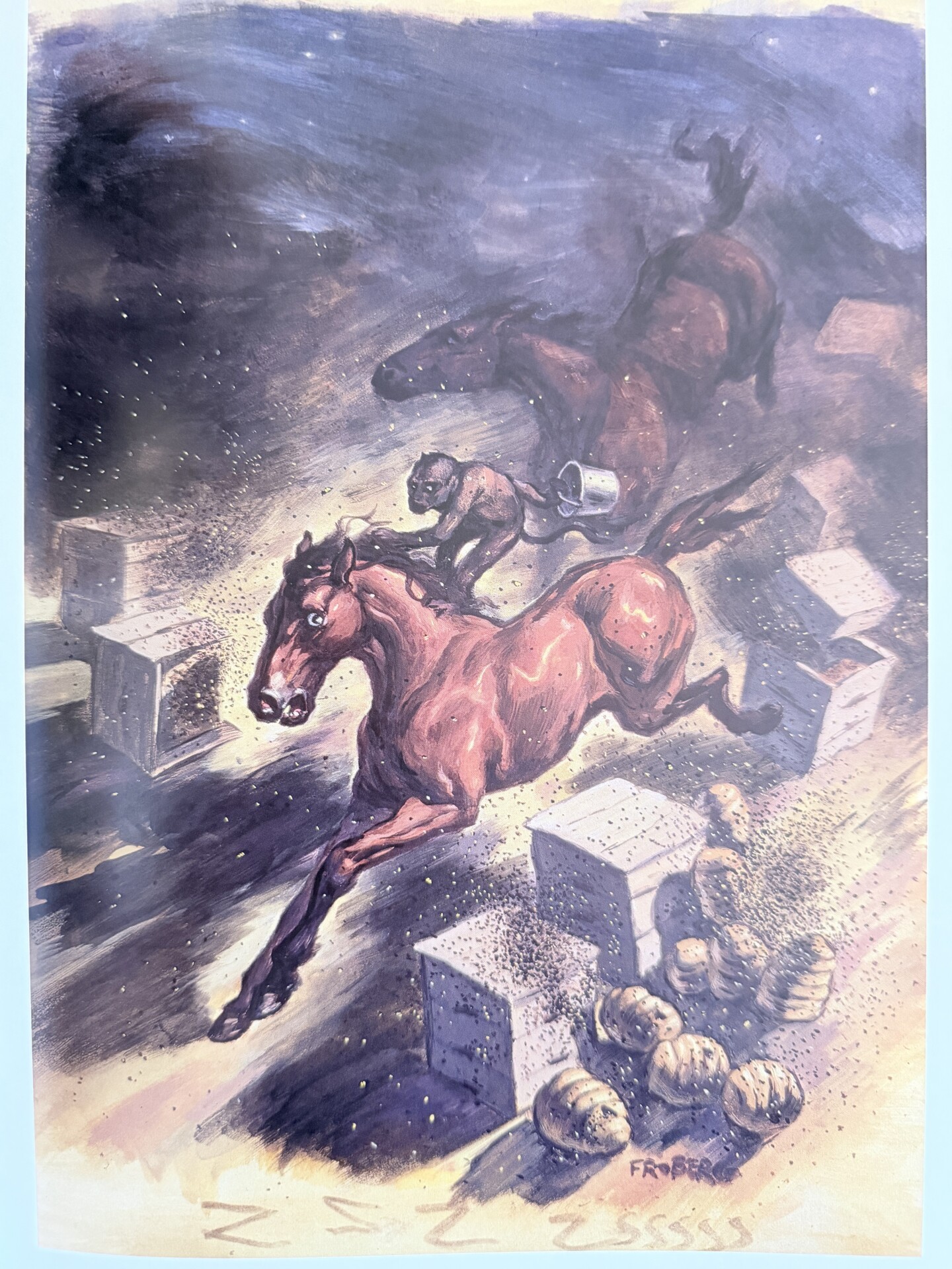 Art by Rick Fröberg from "Plenty For All."