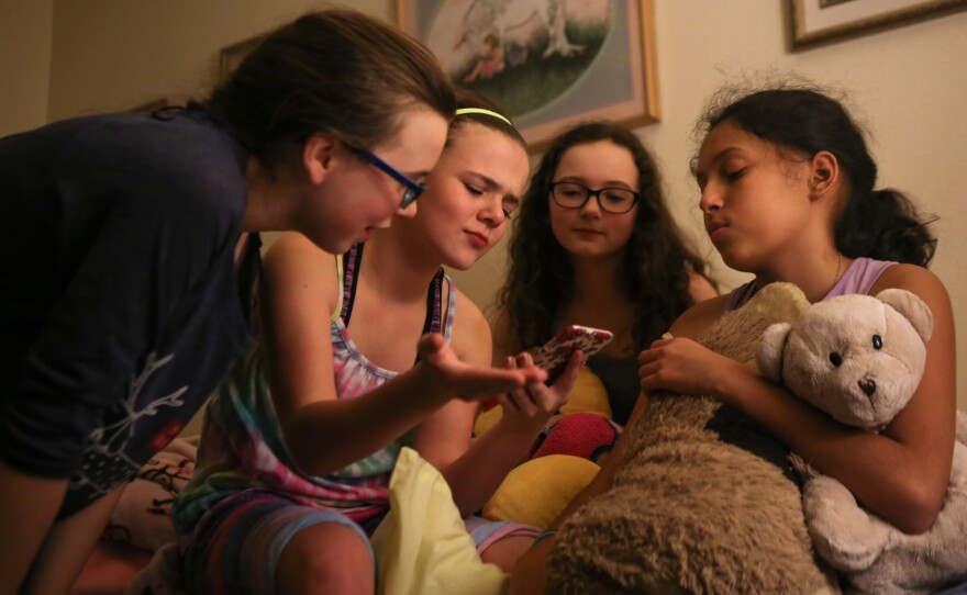 Lola attempts to maintain normalcy by hosting a slumber party on Nov. 4, 2016. Lola's increased maturity level made it difficult for her to connect with her peers, often leading to exclusion.