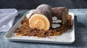 The ultimate Caramel-Espresso Yule Log