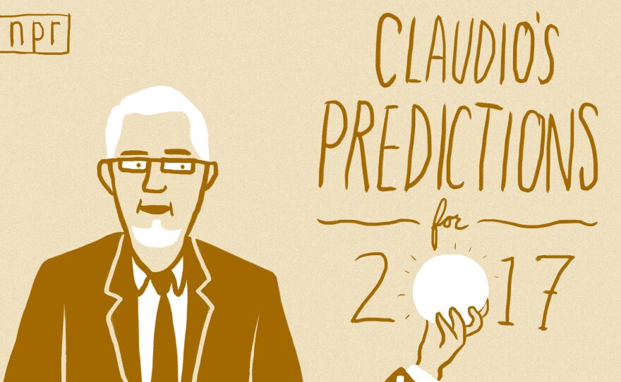 NPR Ed's Claudio Sanchez gives us his top five education predictions for 2017.