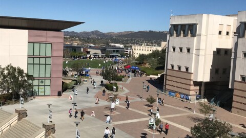 The Cal State San Marcos campus is shown, Feb. 8, 2018.