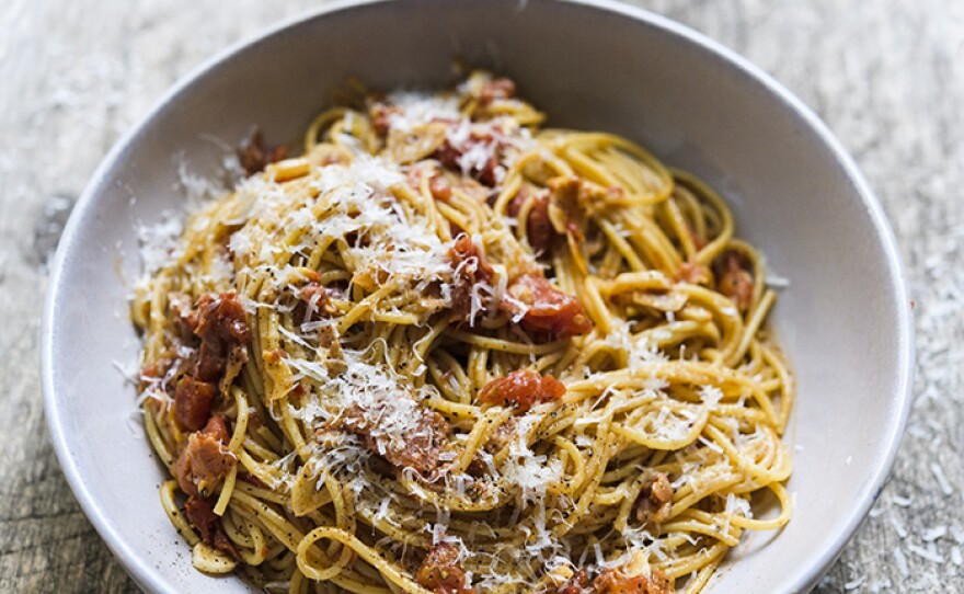 Pasta al ’Amatriciana is featured on MILK STREET TELEVISION "Italian The Right Way." 