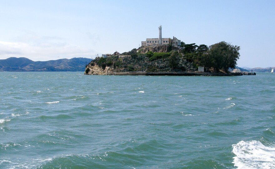 Alcatraz, located in the San Francisco Bay, stopped operating as a prison 50 years ago.