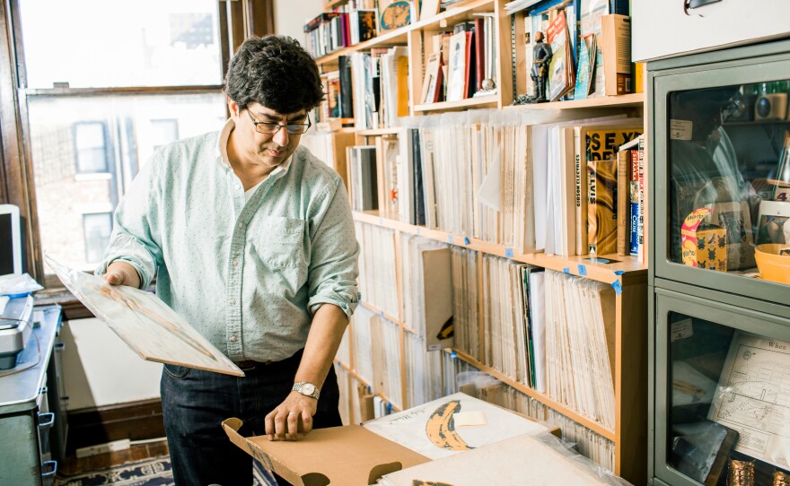 Mark Satlof pulls out some of his favorite records from his massive collection.