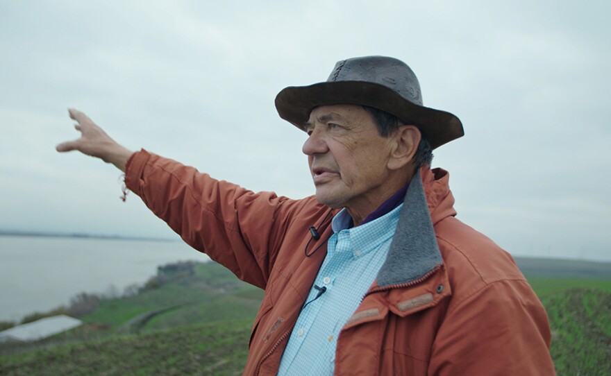 Al Medvitz Gesturing Towards the Delta