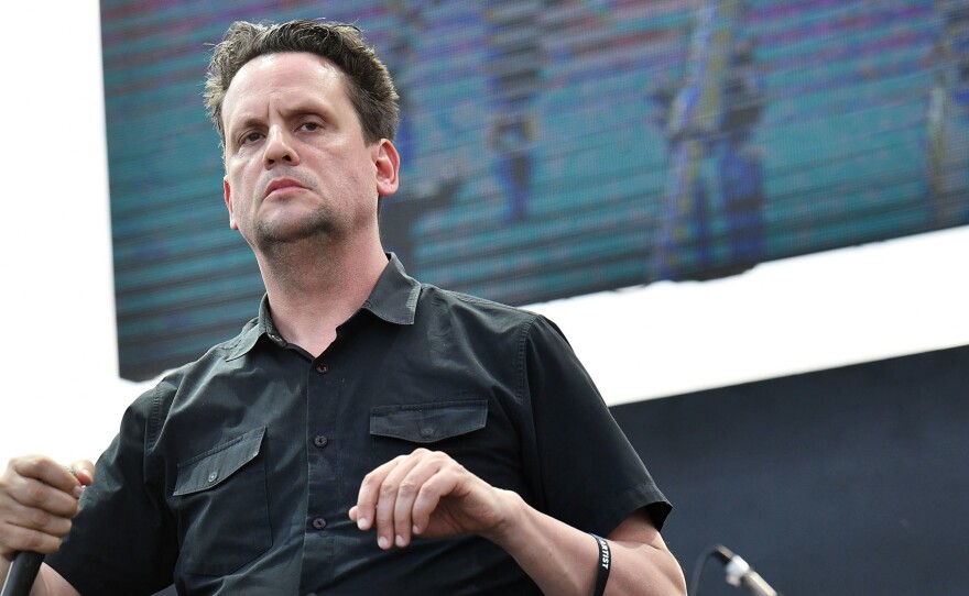 Mark Kozelek, performing as  Sun Kil Moon on Sept. 30, 2018 in Long Beach, Calif.