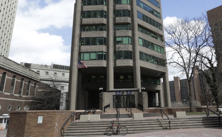 The building that houses the U.S. Attorney's Office for the Southern District of New York is pictured in 2015. Emails and text messages from prosecutors in that office have come out as part of an inquiry into their handling of a case.