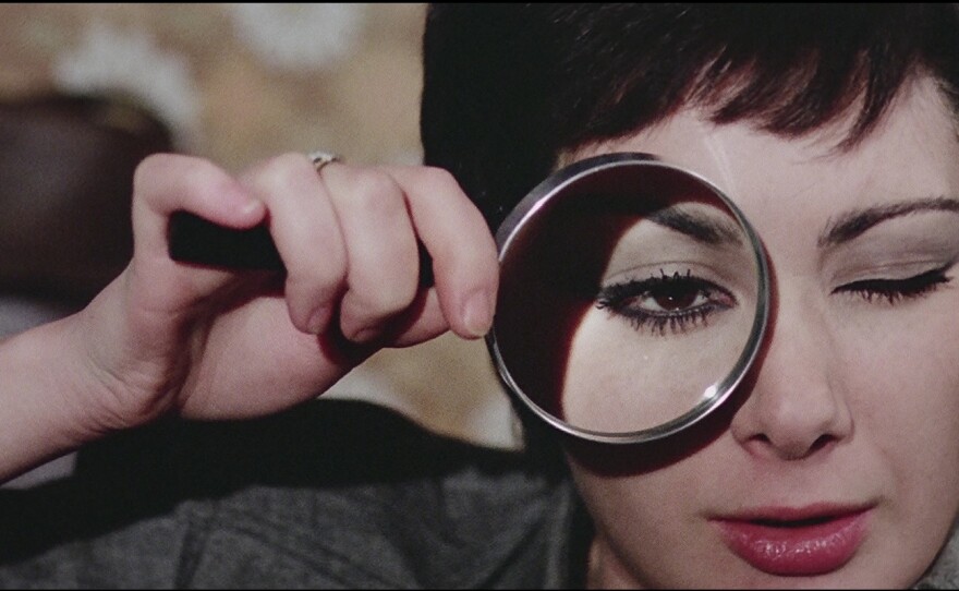 Edwige Fenech stars in "Strip Nude For Your Killer," the first giallo that Popcorn Reef brought to San Diego. (1975)
