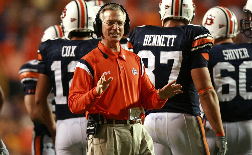 Tommy Tuberville led Auburn to an undefeated season in 2004, and now the Alabama Republican senator is championing the Protect College Sports Act in Congress. He's one of a number of former collegiate athletes who are now Senators helping to shape the legislation.