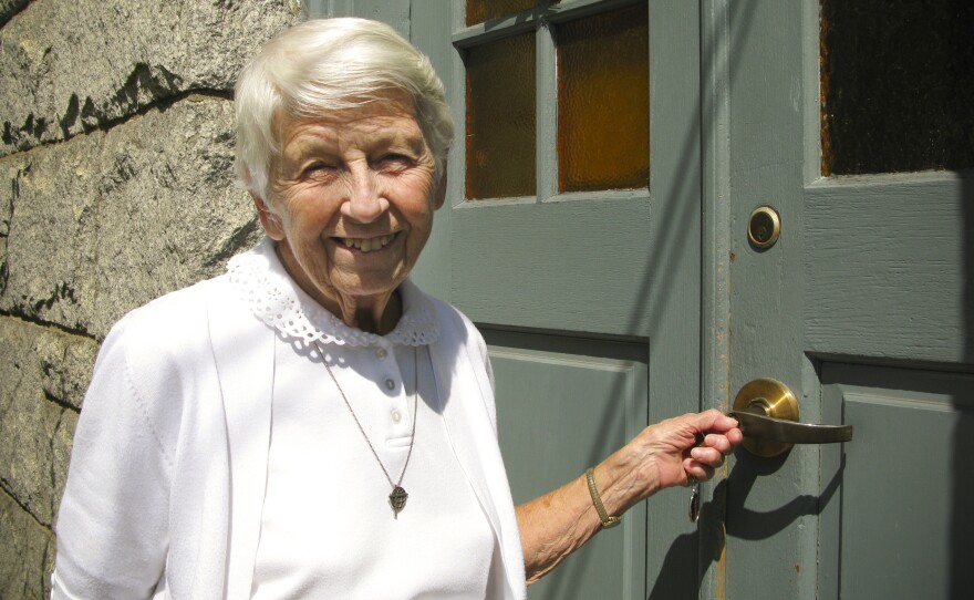 Sister Marie Albert, 84, received her Catholic primary education at St. Helena, when it was an all-white immigrant community.