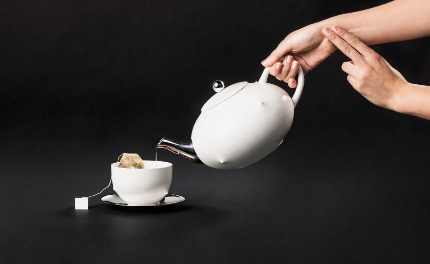 The creators of the Playful Self tea set believe that "in the future, biometric data will only become more ubiquitous." And your tea set could become one of the devices gathering data. Project by: Alex Rothera & Jimmy Krahe. Tea set design: Pascal Hien.
