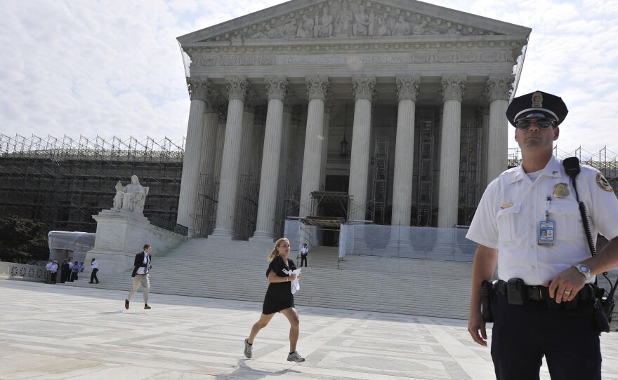 The U.S. Supreme Court building