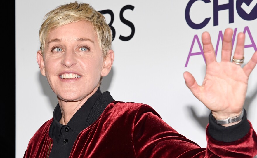 Ellen Degeneres, seen in the press room during the 2017 People's Choice Awards, announced she will end her show in 2022.