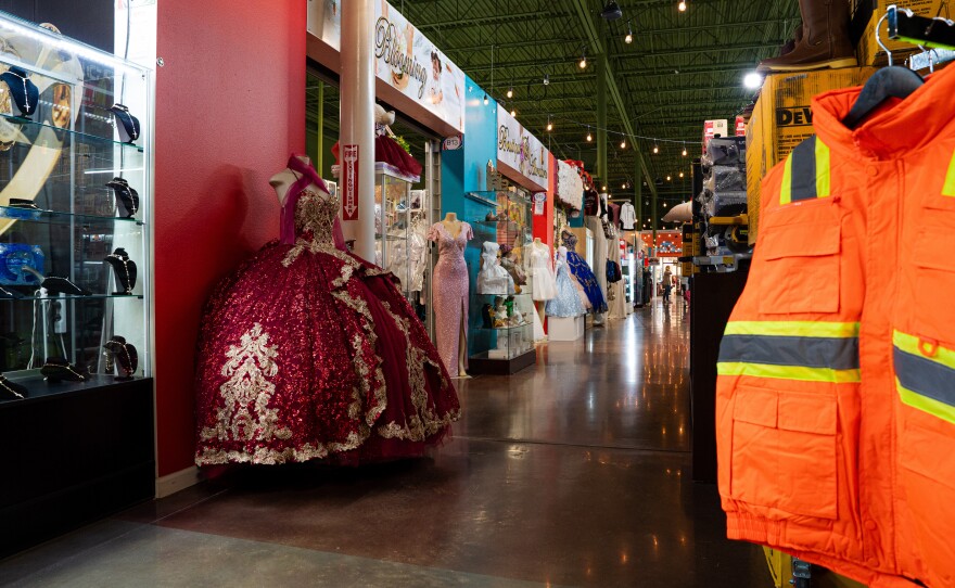 Plaza Las Americas in Lilburn, Ga., is a popular mall for Gwinnett County's Spanish-speaking population.