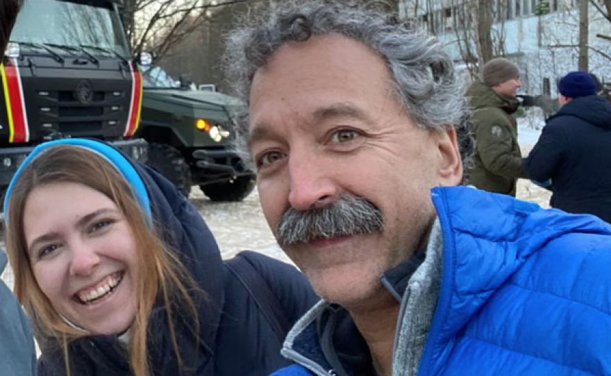 Oleksandra "Sasha" Kuvshynova and Pierre Zakrzewski.