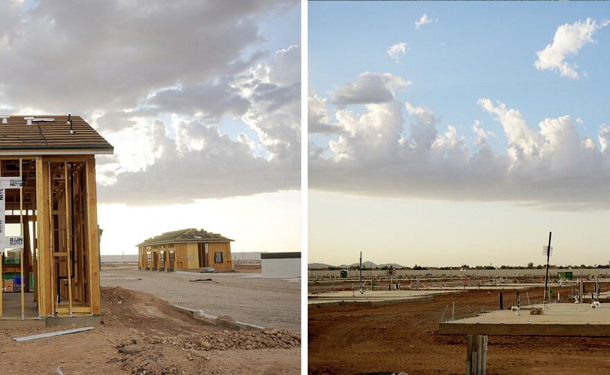 In Pinal County, Ariz., developers must find a water supply to build a traditional subdivision. Large rental projects don't face that requirement.