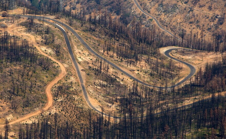 The Rim Fire burned about 400 square miles in Yosemite National Park and the surrounding area, making it the largest wildfire ever recorded in the Sierra Nevada.