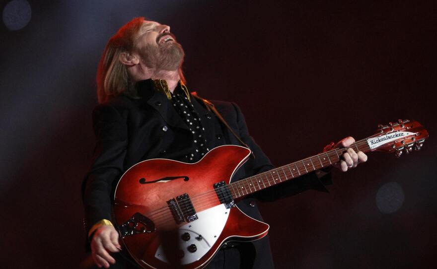 Tom Petty, performing during the Super Bowl XLII halftime show on Feb. 3, 2008.