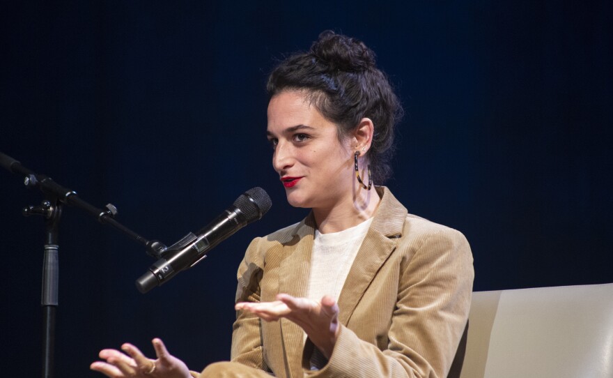 Jenny Slate spoke with Audie Cornish at the Lisner Auditorium in Washington, D.C.
