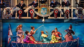 The cast of the Guthrie Theater’s production of Gilbert and Sullivan’s "H.M.S. Pinafore."
