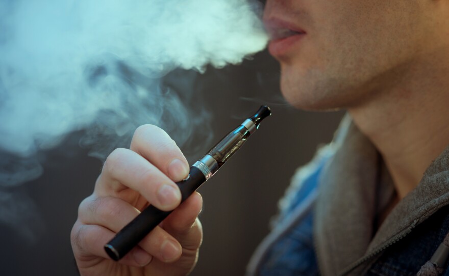 Teens' use of vape devices is increasing, and they're not always aware if nicotine is in the mix.