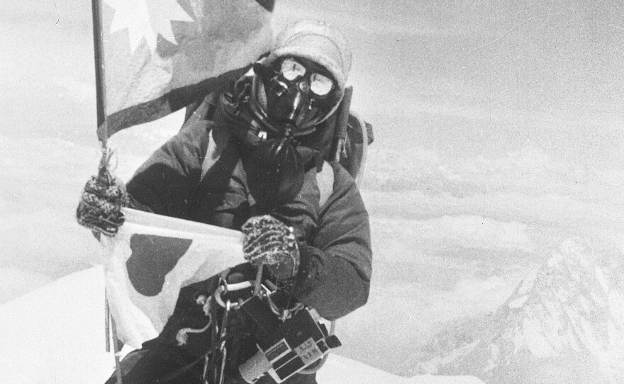 On May 16, 1975, mountain climber Junko Tabei became the first woman to stand on the summit of Mt. Everest in Nepal.