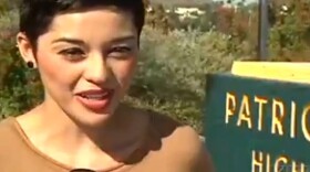 Patrick Henry High School senior Rebeca Arellano was voted homecoming king at a school pep rally. Her girlfriend and fellow student, Haileigh Adams, was crowned with the title of homecoming queen Saturday night at the school dance.