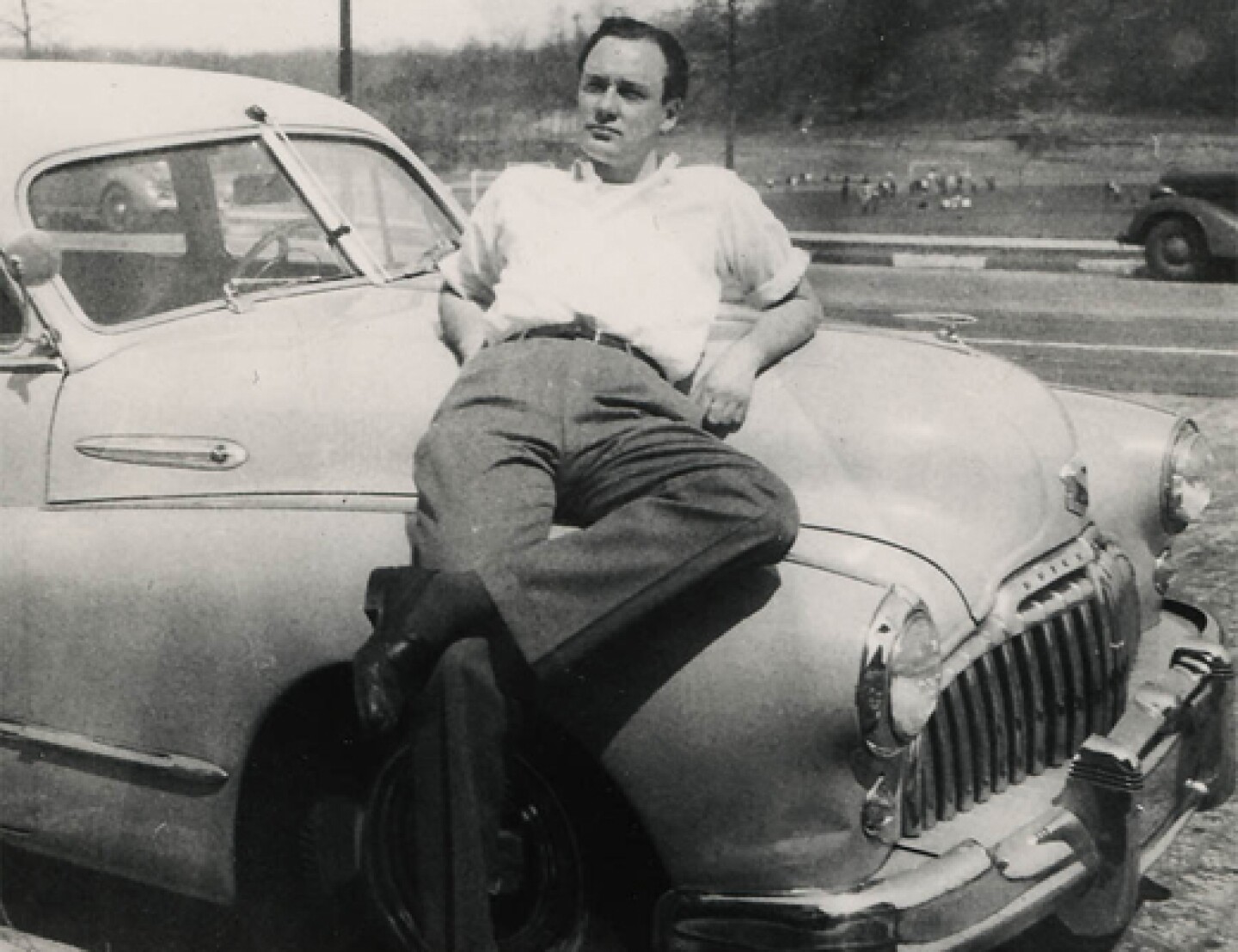 Stan Lee as a young adult. (undated photo)
