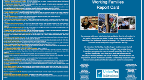 The San Diego and Imperial Counties Labor Council's "Working Families Report Card."