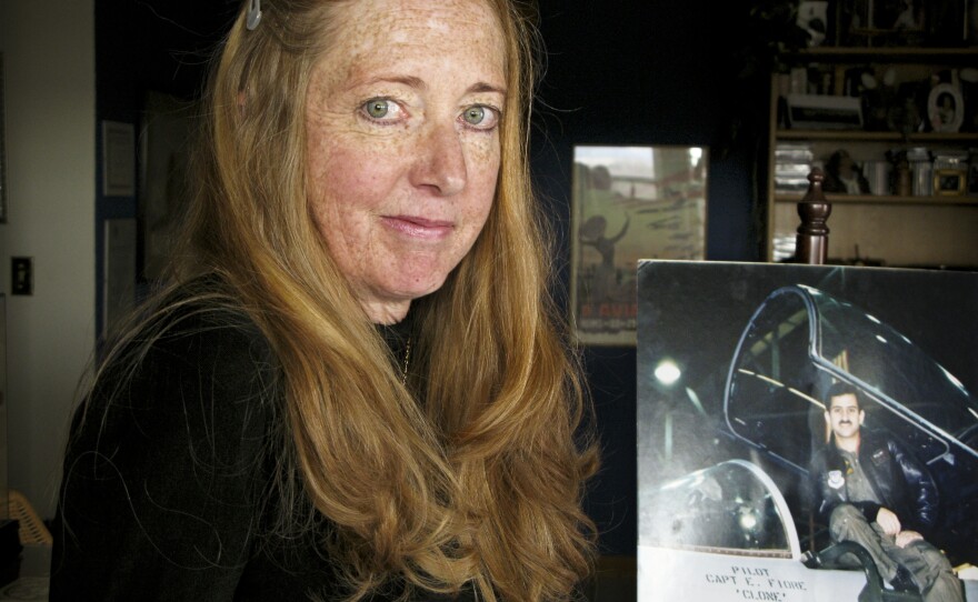 Carol Fiore's husband, Eric, died after the plane he was test-piloting crashed in Wichita, Kan., 12 years ago. An atheist, Fiore felt no comfort when religious people told her Eric was in a better place.