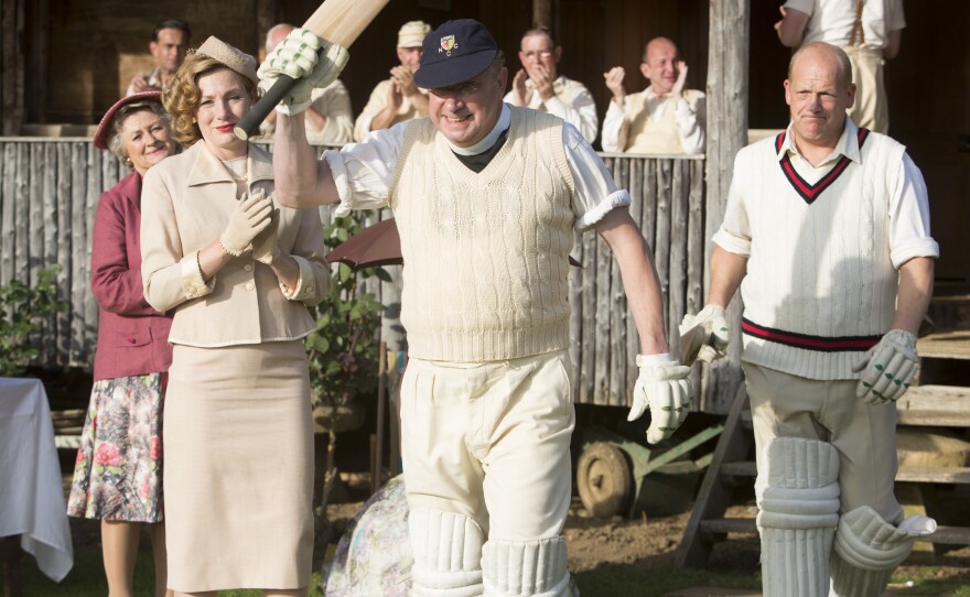 Father Brown goes to bat.