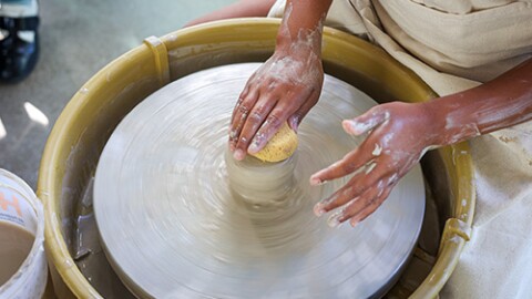 Intro to the Pottery Wheel: Ceramics Workshop (Adults, Teens, Kids 8+)