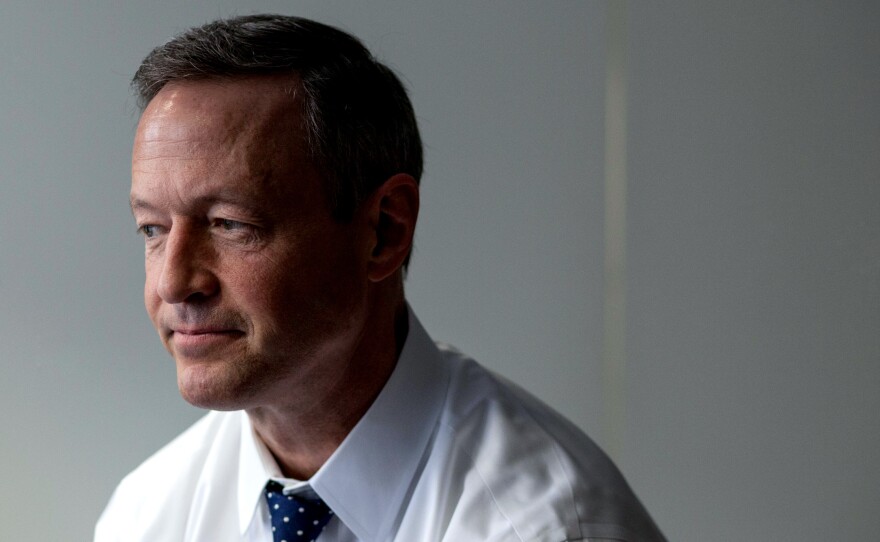 Former Baltimore Mayor and Maryland Gov. Martin O'Malley earlier this year.