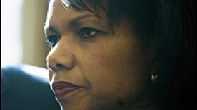 Secretary of State Condoleezza Rice didn't mention the startling development until she was five minutes into remarks prepared for the Senate Appropriations Committee.