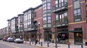 This mixed-use development in Oregon is smart growth. But some people think smart growth drives up the price of housing by restricting land use. 