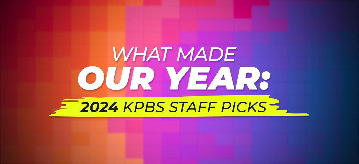 Graphic of "What Made Our Year" is shown here in this undated photo.