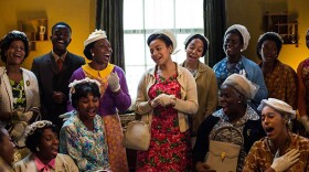 Nonnatus House welcomes a new midwife, Lucille Anderson played by Leonie Elliott (center) ("Wondrous Oblivion," "Danny and the Human Zoo," BLACK MIRROR), the first West Indian midwife to be featured as a series regular. Her story reflects the experiences of Caribbean nurses who traveled to the U.K. in the 1960s to support the expanding National Health Service.