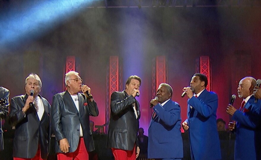 Two classic vocal groups — Jay and The Americans and Charlie Thomas' Drifters —combine to perform the hit song 